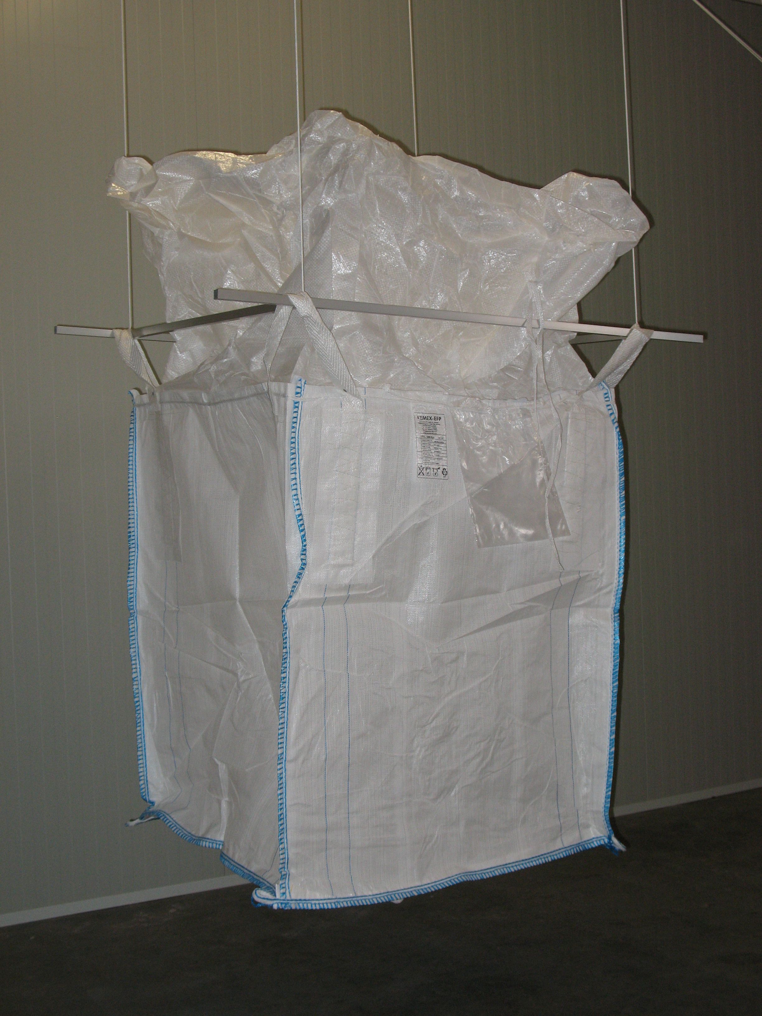 * 2 Stück BIG BAG 80 cm hoch 90 x 90 cm Bags BIGBAGS Säcke CONTAINER 500 kg 